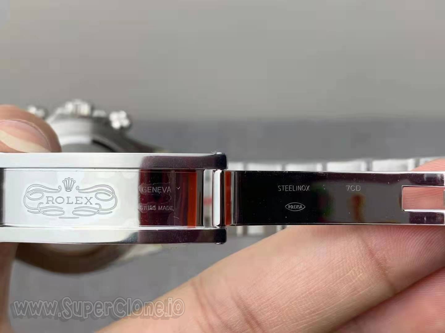 Clean Factory Daytona bracelet clasp super clone finishing