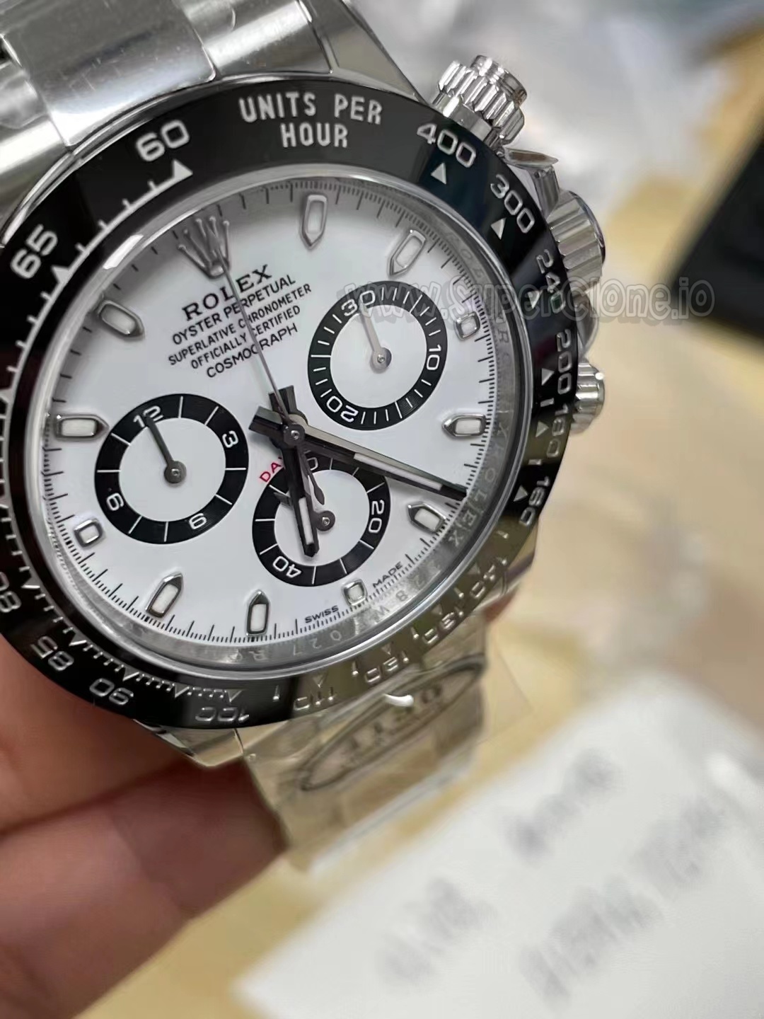 Clean V2 Milky White Dial Textures