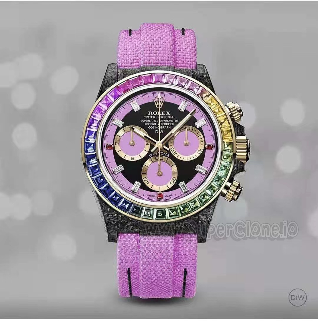 DiW Carbon Daytona Pink Design in Carbon Custom Daytona featuring vivid pink motorsport styling elements