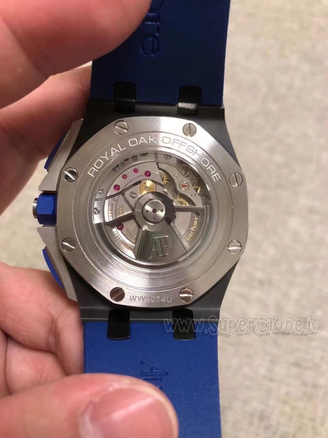 RSF AP Clone 3126 movement decoration plate breakdown
