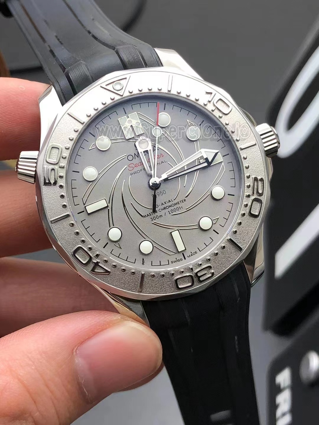 Omega Seamaster Neiman Marcus Edition Dial Details