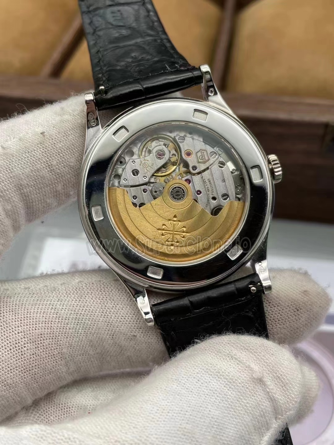 Frankenstein Patek 5296G on wrist shot