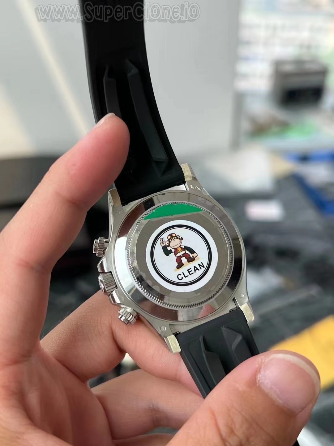 Clean Factory Oysterflex Rubber Strap Construction