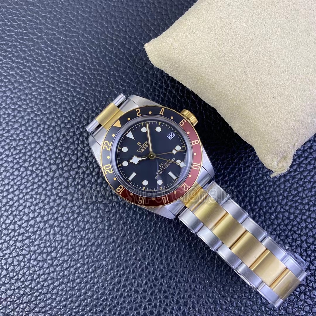 Tudor Black Bay Two Tone GMT Wrist View