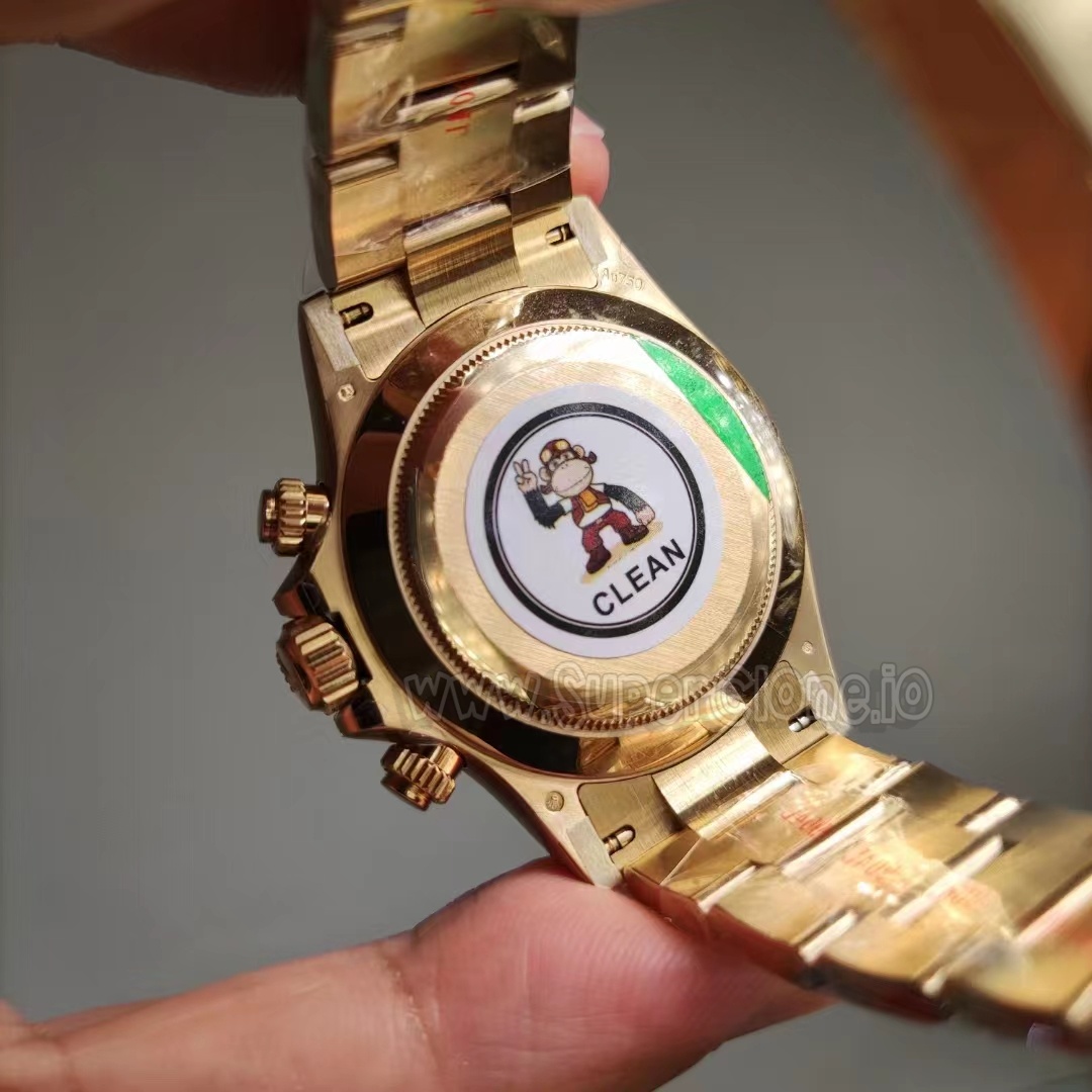 Solid Gold-Plated Case Back