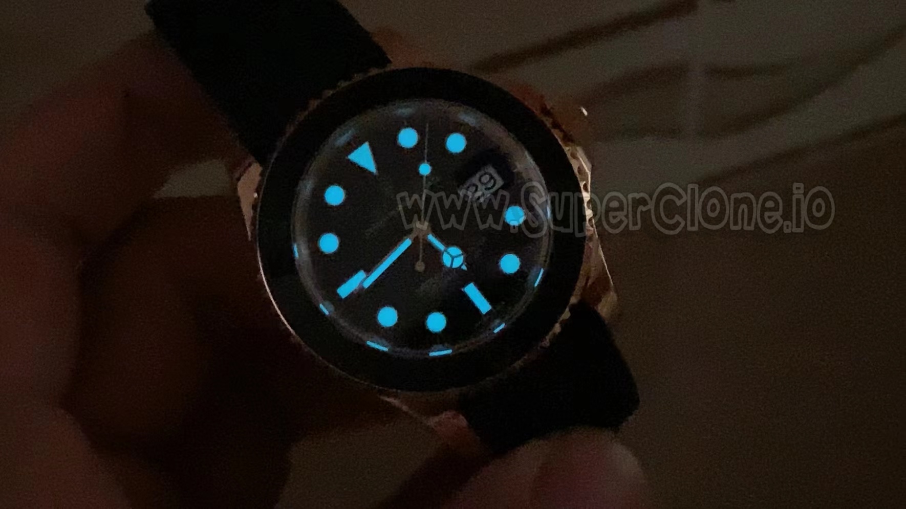 Chromalight Lume Shot in Low Light Conditions