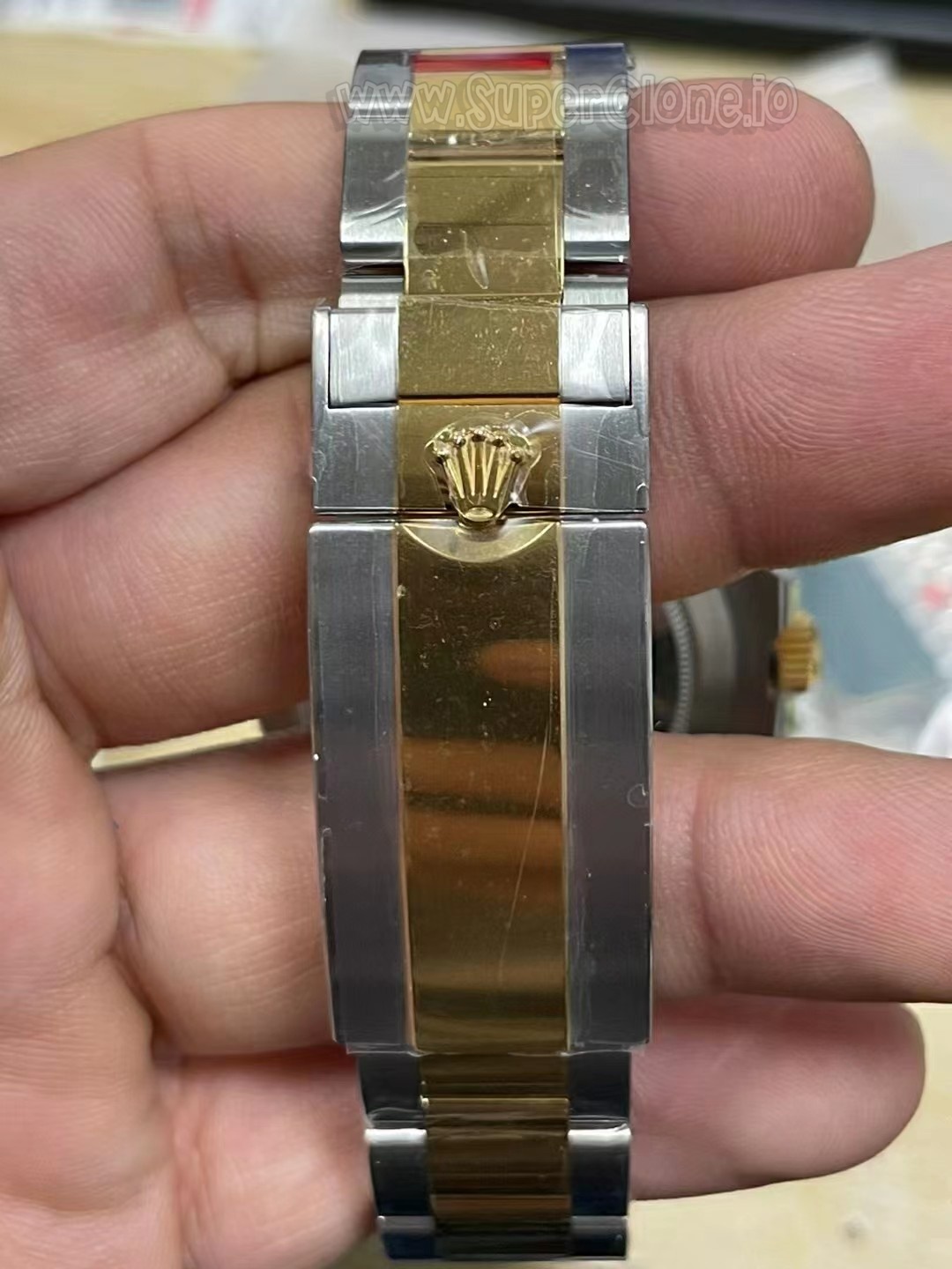 Two-Tone Oyster Bracelet Center Links