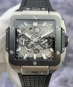 Super Clone Hublot Square Bang Unico 821.NX.0170 – 42mm Titanium Automatic Men's Watch