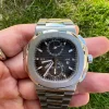 Grade A Patek Philippe Nautilus 5990/1A Gradient Black Dial – Dual Time Chronograph Automatic Watch