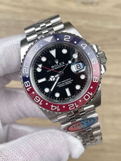 clean-rolex-gmt-master-ii-pepsi-3285-movement-red-blue-4