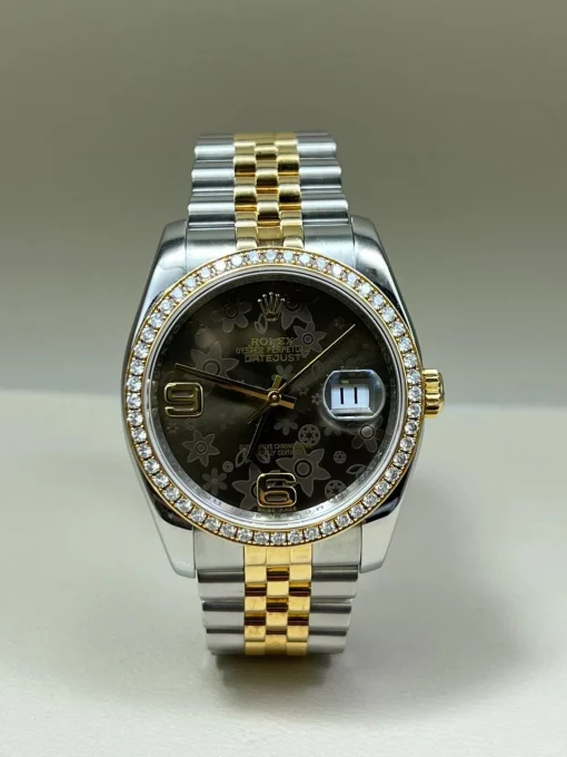 datejust-116243-antique-bronze-floral-dial-two-tone-diamond-bezel-2