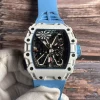 Superclone Richard Mille RM 35-02 Rafael Nadal “White Carbon NTPT” Skeleton Dial – 44mm