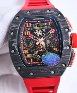 Superclone Richard Mille RM011 Lotus F1 Team 50mm Carbon Red “Lotus Edition”
