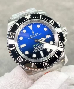 Superclone Rolex Sea-Dweller Deepsea 44mm D-Blue Dial m116660-98210 “James Cameron” Oyster Bracelet