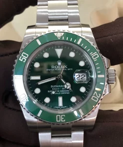 Superclone Rolex Submariner Date 116610LV Hulk Green Ceramic 40mm