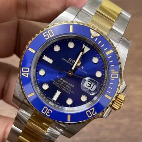 rolex-submariner-date-116613lb-two-tone-blue-clean-factory-with-3135-movement-2