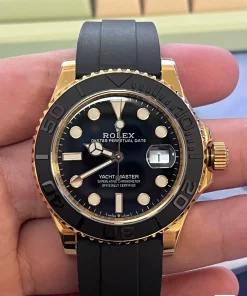 Superclone Rolex Yacht-Master 40mm 126655 “Everose Gold” Black Dial – Clean Factory with 3235 Movement