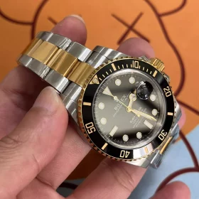rolex-submariner-date-two-tone-black-clean-factory-v3-41mm-3235-movement-2