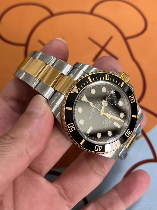 rolex-submariner-date-two-tone-black-clean-factory-v3-41mm-3235-movement-2