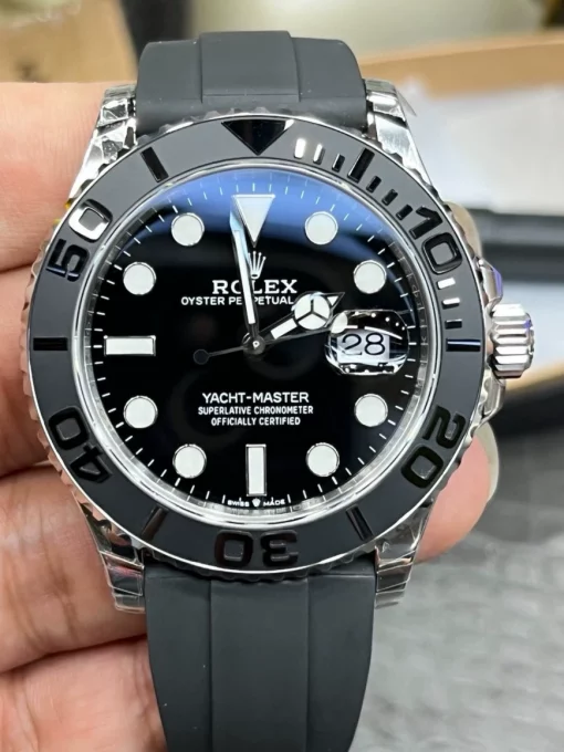 rolex-yacht-master-42mm-clean-factory-replica-white-gold-bezel-with-shanghai-3235-movement-3