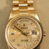 Rolex 118238 Superclone Yellow Gold Day-Date with Diamond Markers and Friday Dial