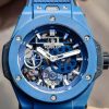 Hublot Big Bang 414.EX.5123.RX Meca-10 Blue Ceramic Skeleton 45mm