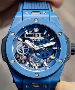 Hublot Big Bang 414.EX.5123.RX Meca-10 Blue Ceramic Skeleton 45mm