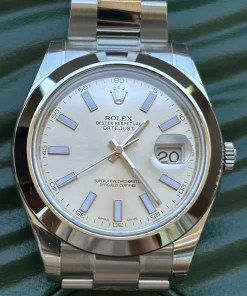 Superclone Rolex Datejust 116300-72210 “Silver Dial” Oyster 41mm
