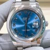 Superclone Rolex Datejust 116300 “Blue Roman Dial” Oystersteel 41mm