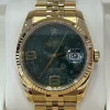 Superclone Rolex Datejust M116238-0085 Green Floral Dial