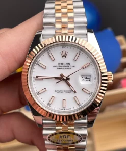Rolex Day-Date 40mm Superclone Gold Case Mother-of-Pearl Dial with 3255 Movement