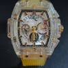 Superclone Hublot Transparent Soul Series Black Gold Round Table Knight