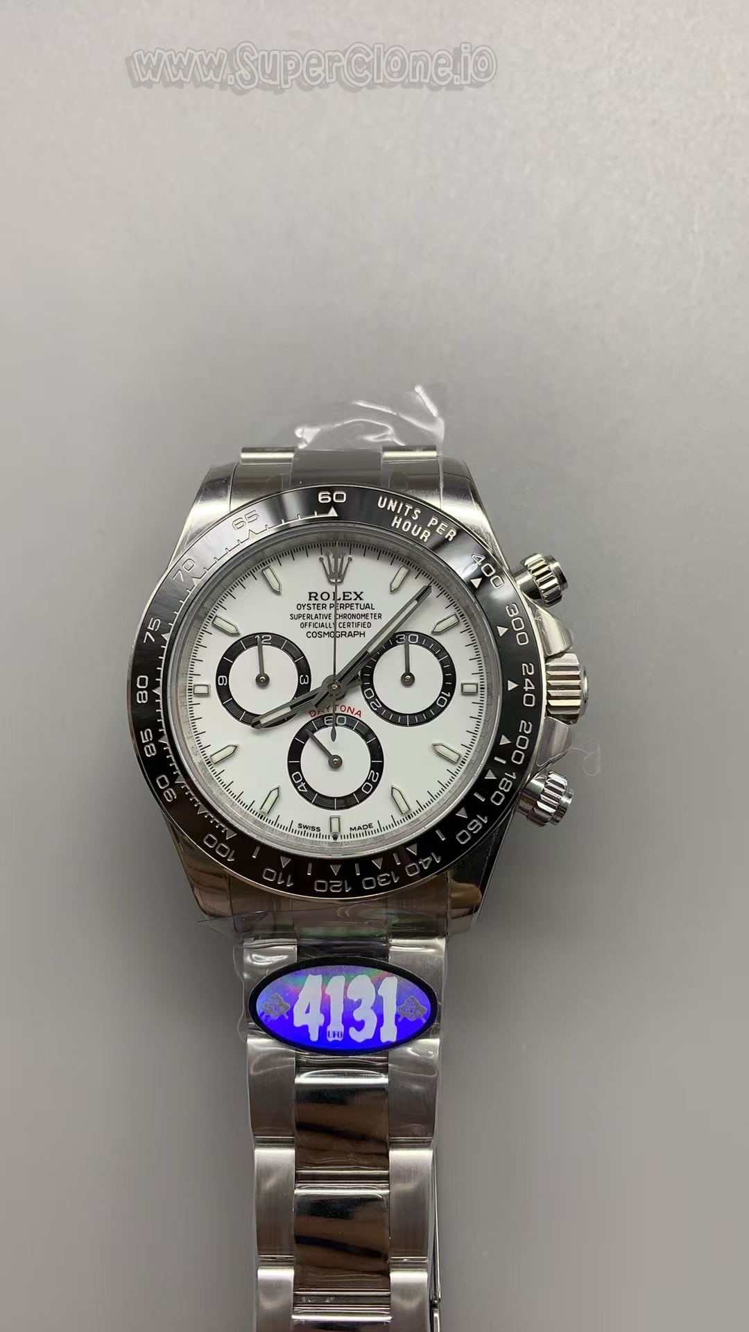 UFO Factory Rolex Daytona 126500 Front Profile