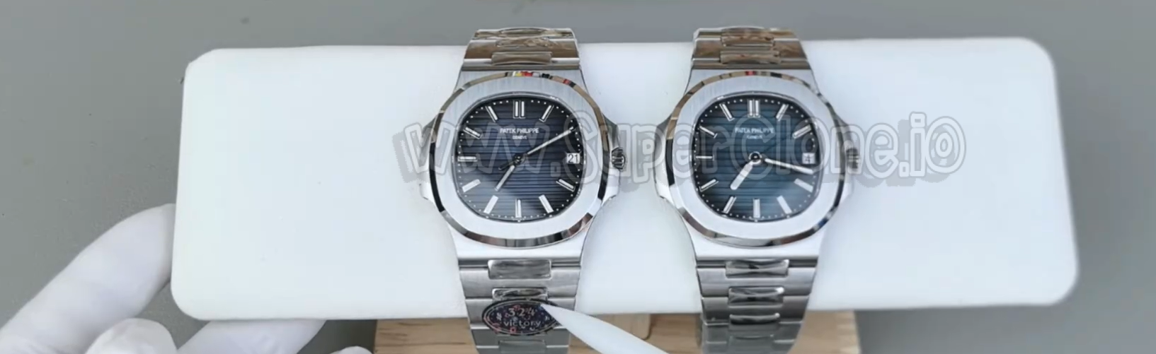 VF vs DDF Nautilus 5711 side by side comparison