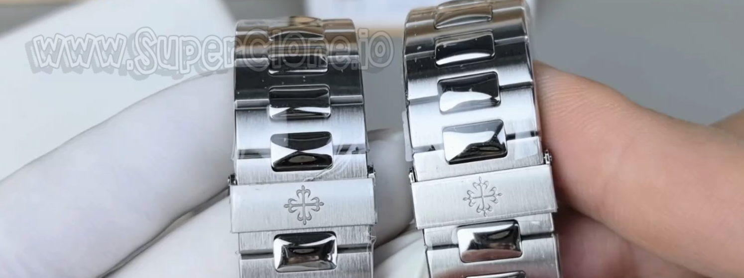Patek Philippe clasp logo comparison DDF vs VF