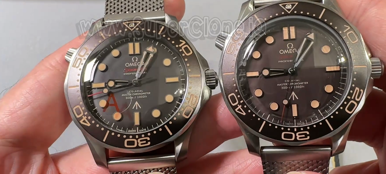 Dial lighting variation on OR Factory brown shift