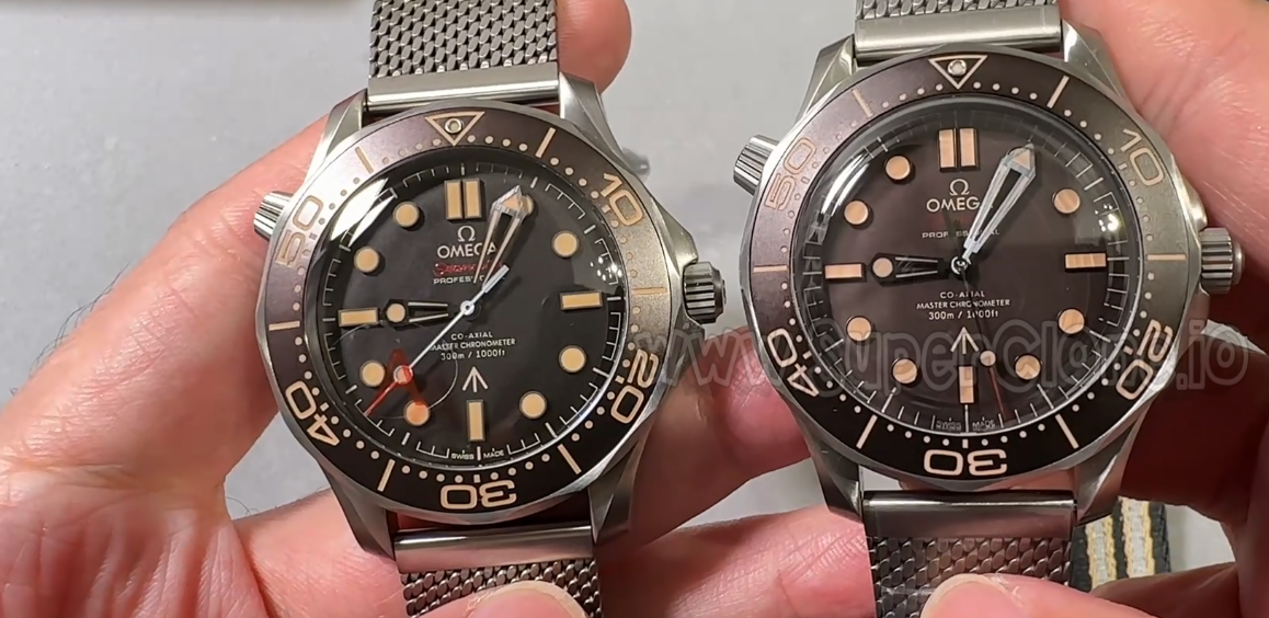 Dial color tone comparison between VS V4 and OR Factory